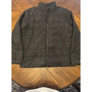 The North Face‎ Black Puffer Jacket Lightweight Full Zip Coat |v1